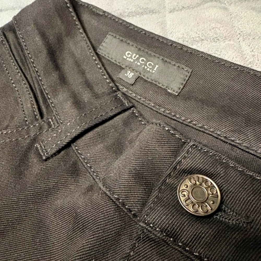 Gucci Black Denim Jeans - Picture 4 of 8